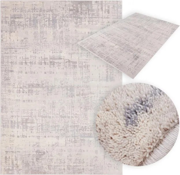 Koberec Dywilan Moon Super Studio strieborný