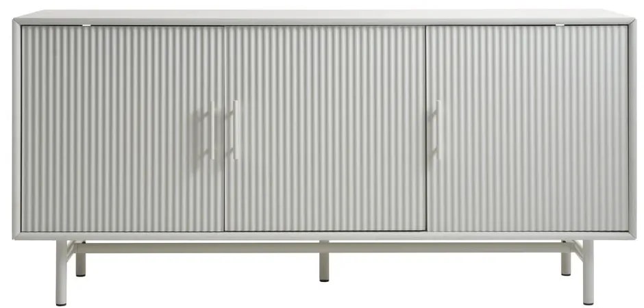 Sivá komoda 160x75x45 cm Palma – Unique Furniture