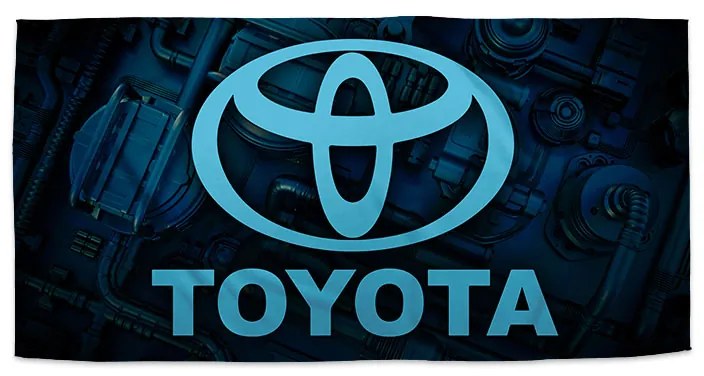 Sablio Uterák Logo Toyota Motor - 50x100 cm