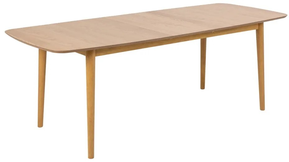 Rozkladací jedálenský stôl s doskou v dubovom dekore 180x90 cm Montreux - Actona
