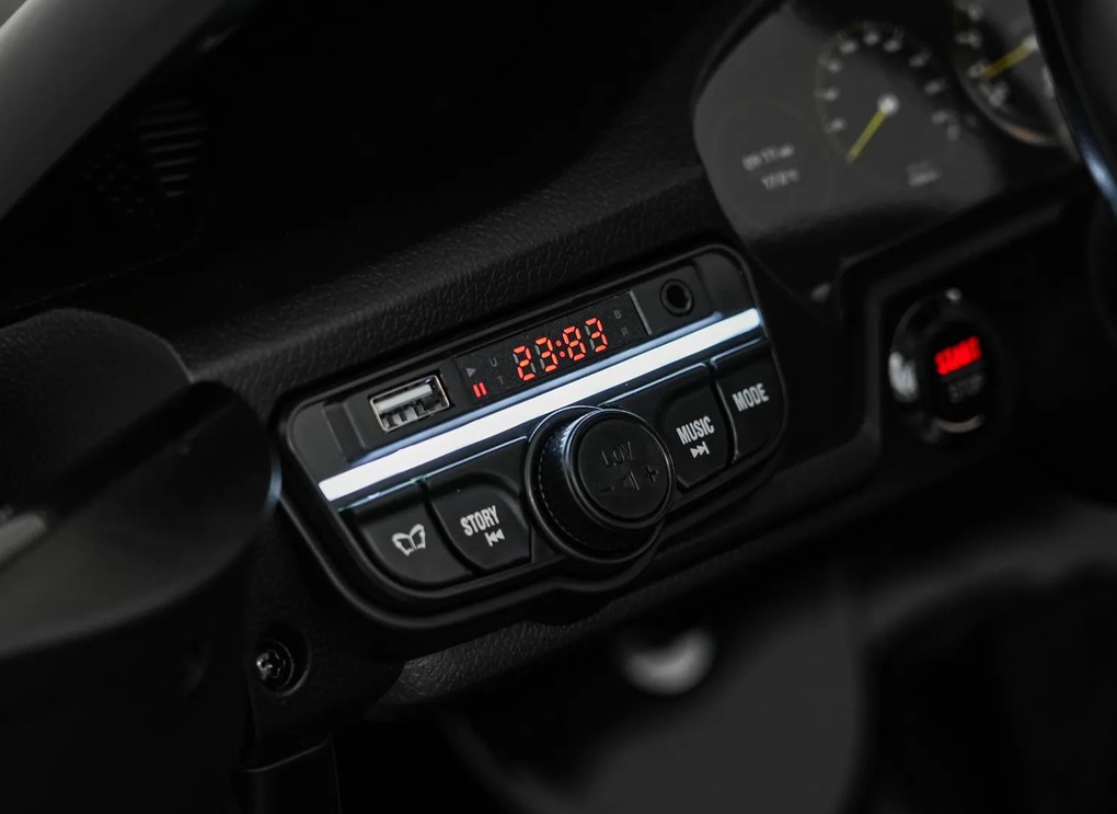 Detské elektrické autíčko Porsche 911 GT3 STRONG MP4 čierne