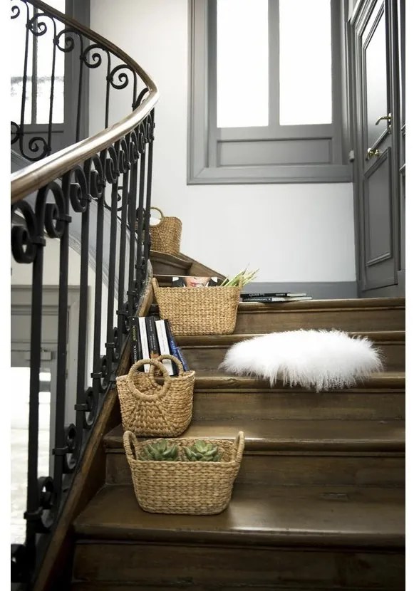 Úložný košík Compactor Caracas 46 x 27 x 27,5 cm, svetlo hnedá