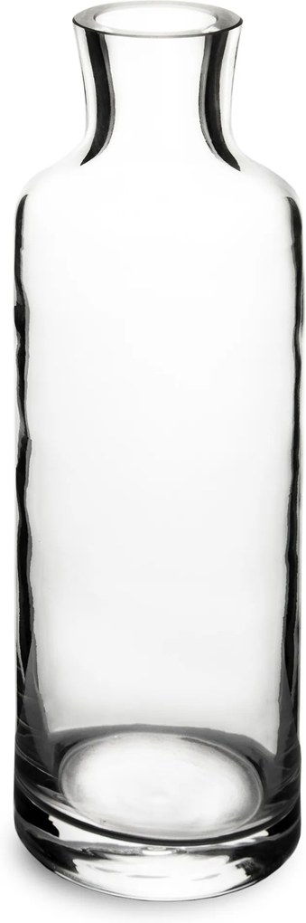 váza priehľadne sklo /karafa 26x8,5x8,5cm