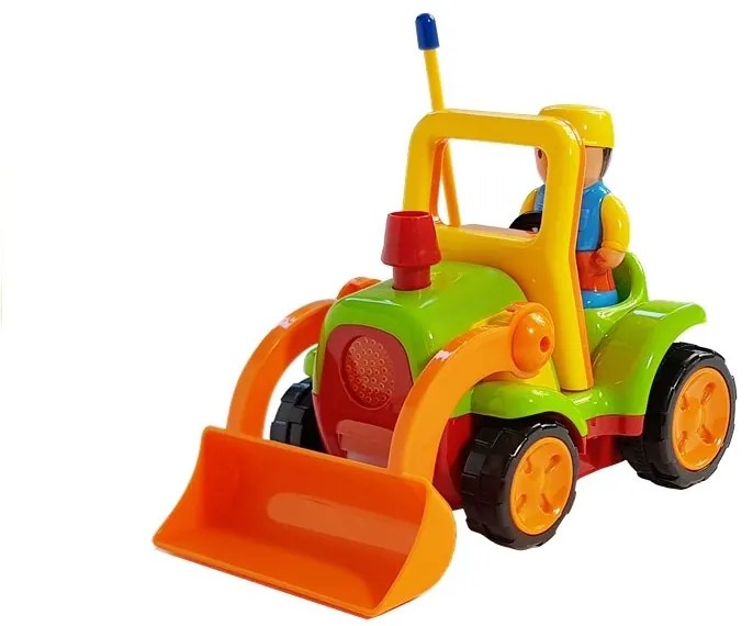 LEAN TOYS Bager s volantom RC - žltý