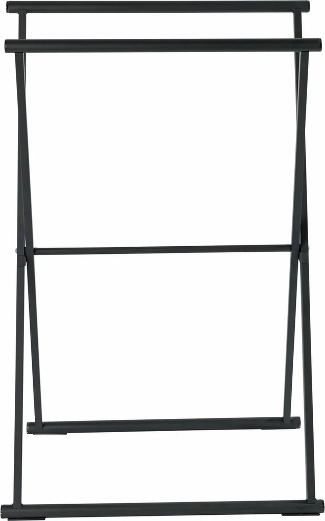 Wenko LAVA skladací vešiak na uteráky – čierny