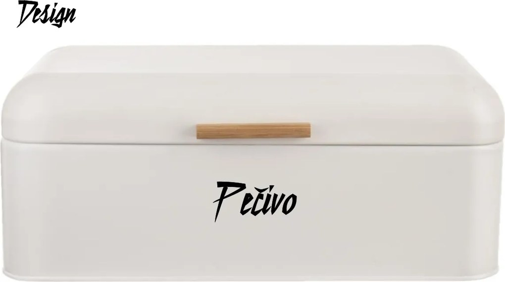 Orion 2. akosť - Chlebník biely, veľký na PEČIVO, plechový