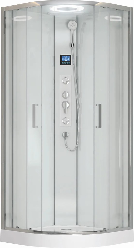 Novoterm Hydromasážny box NV-Orion 90x90 biely