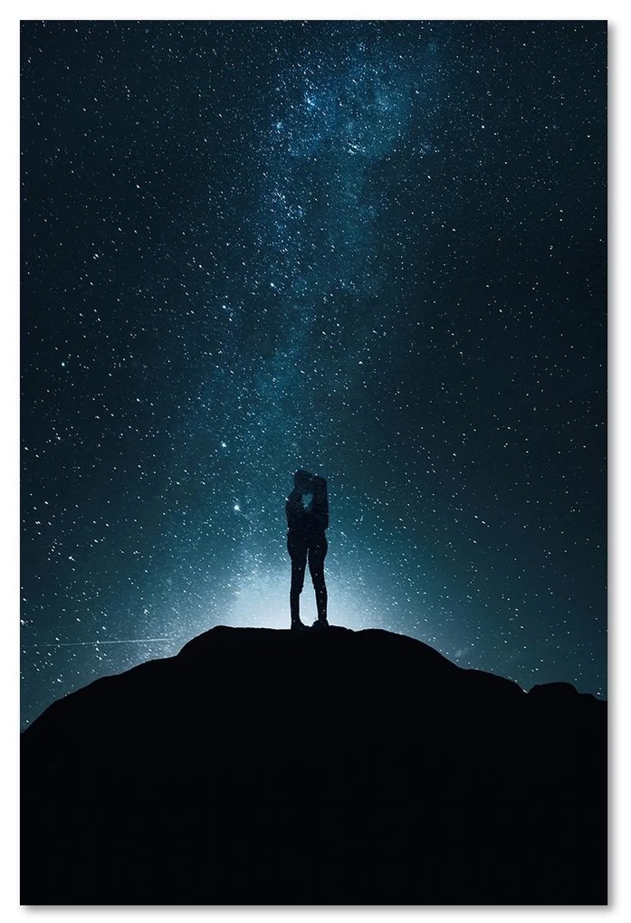 Gario Obraz na plátne Láska vo svetle hviezd - Rokibul Hasan Rozmery: 40 x 60 cm
