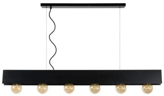 Lucide 30474/06/30 - Luster na lanku SURTUS 6xE27/60W/230V