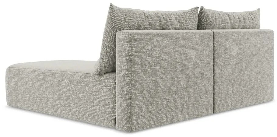 Svetlosivá rozkladacia/s úložným priestorom rohová pohovka (pravý roh) Kalena – Makamii