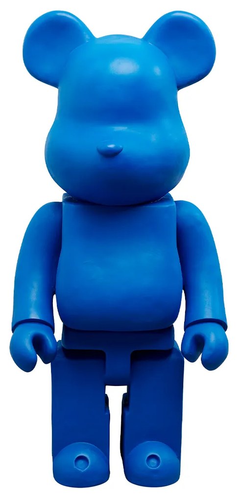 Bear dekorácia modrá 101 cm
