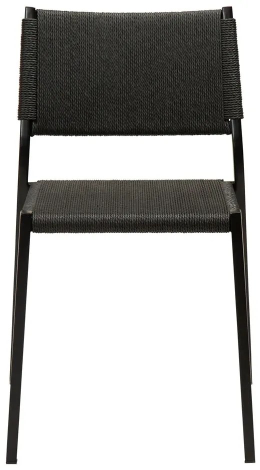 Čierna jedálenská stolička DAN-FORM Denmark Loop