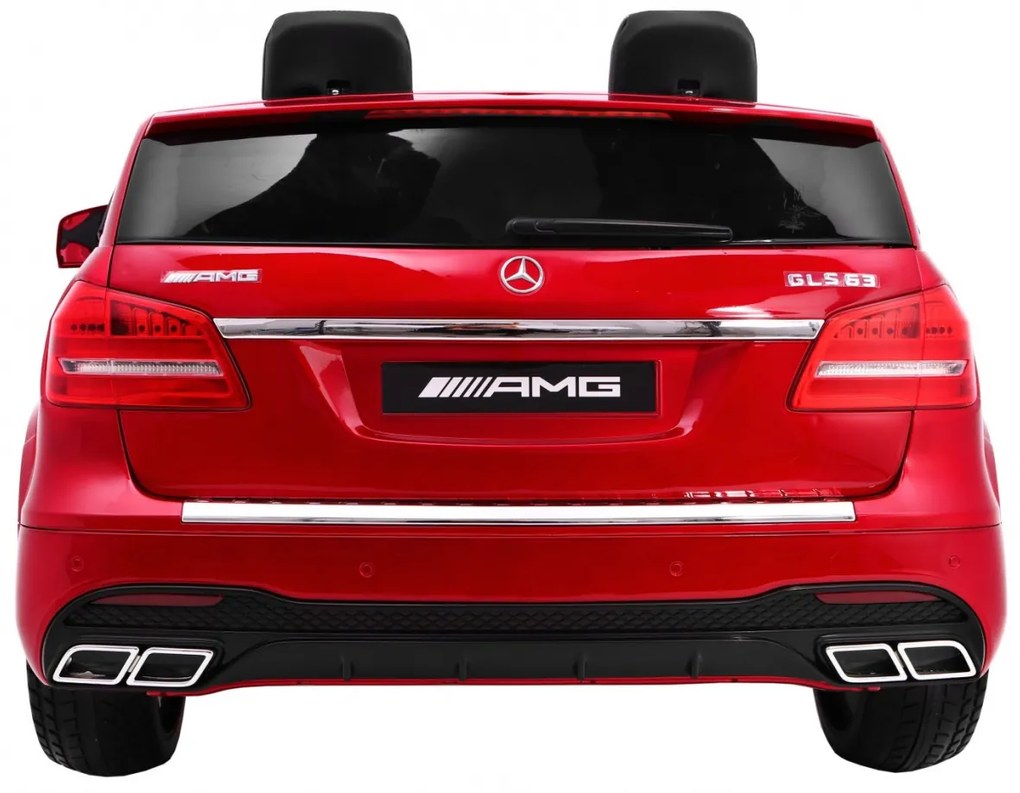 Elektrické autíčko Mercedes AMG GLS63 - červené