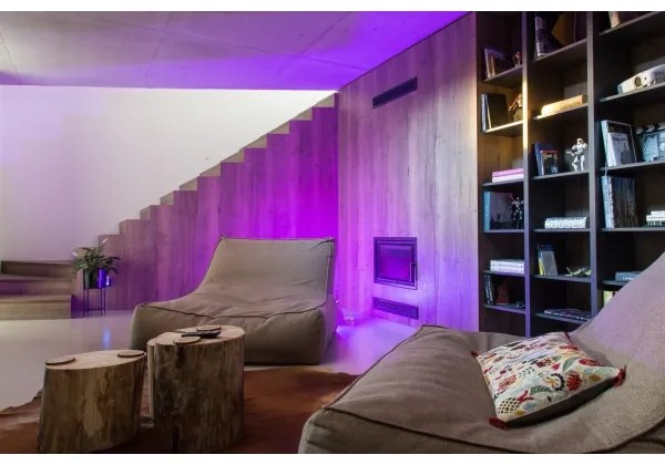 Immax NEO 07733CDO-SADA 3xLED RGB Stmievateľná žiarovka E27/11W/230V Wi-Fi Tuya+DO