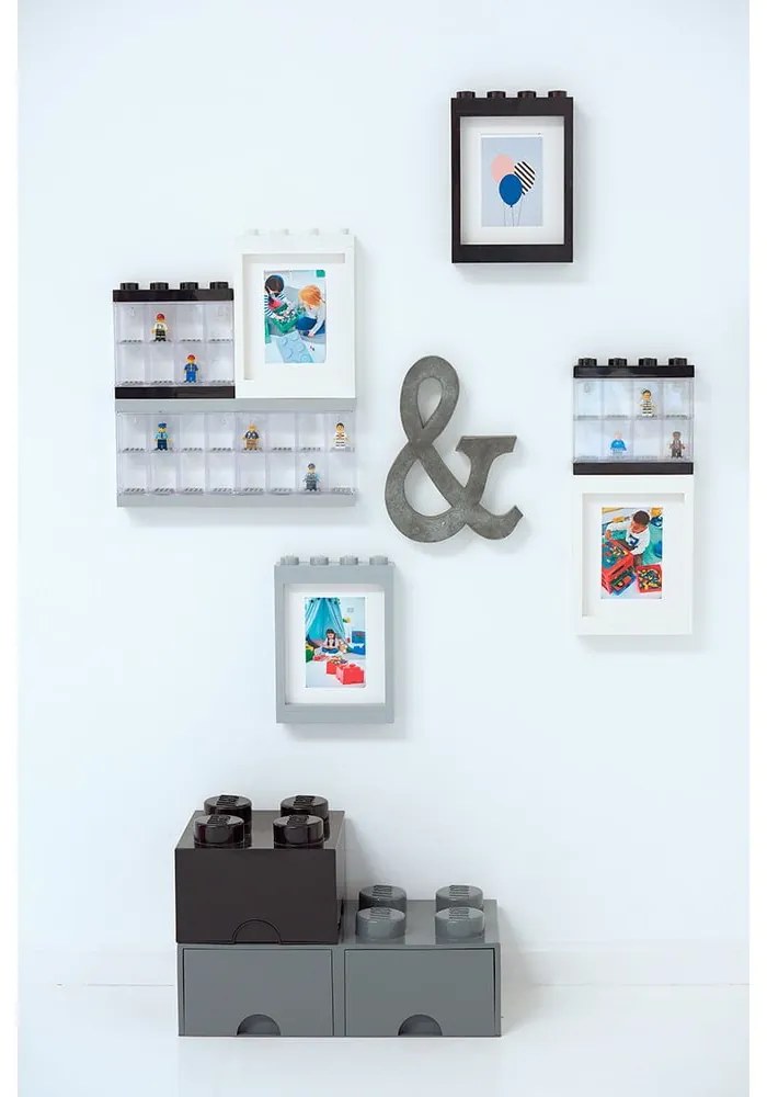 Čierny rámček na fotku LEGO®, 19,3 x 26,8 cm