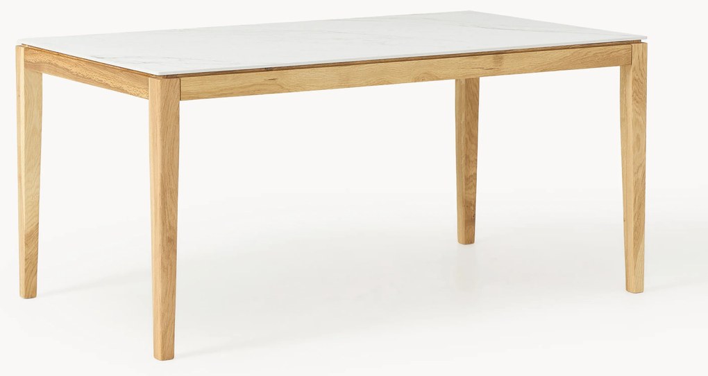 Jedálenský stôl's mramorovým vzhľadom Jackson