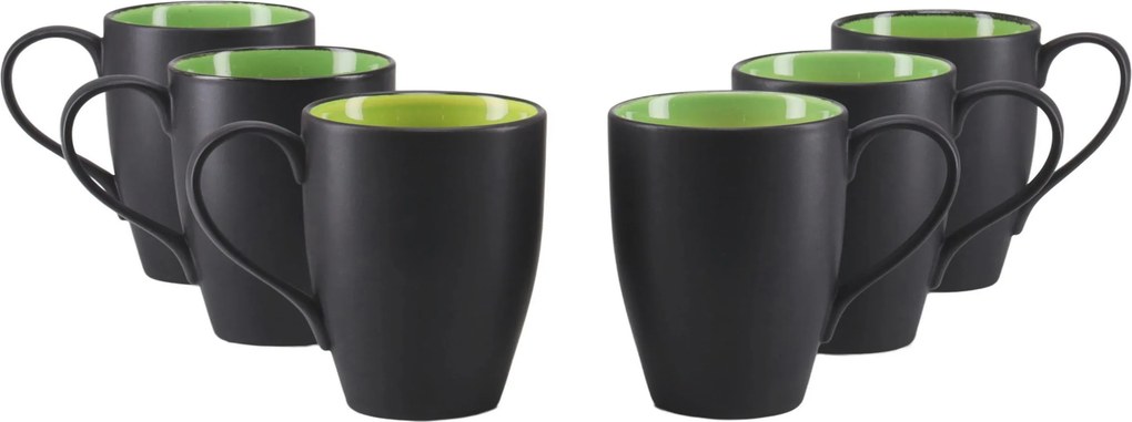 XXXLutz SADA HRNČEKOV NA KÁVU Hot Green  6-dielne Creatable - Hrnčeky & šálky - 007768077002