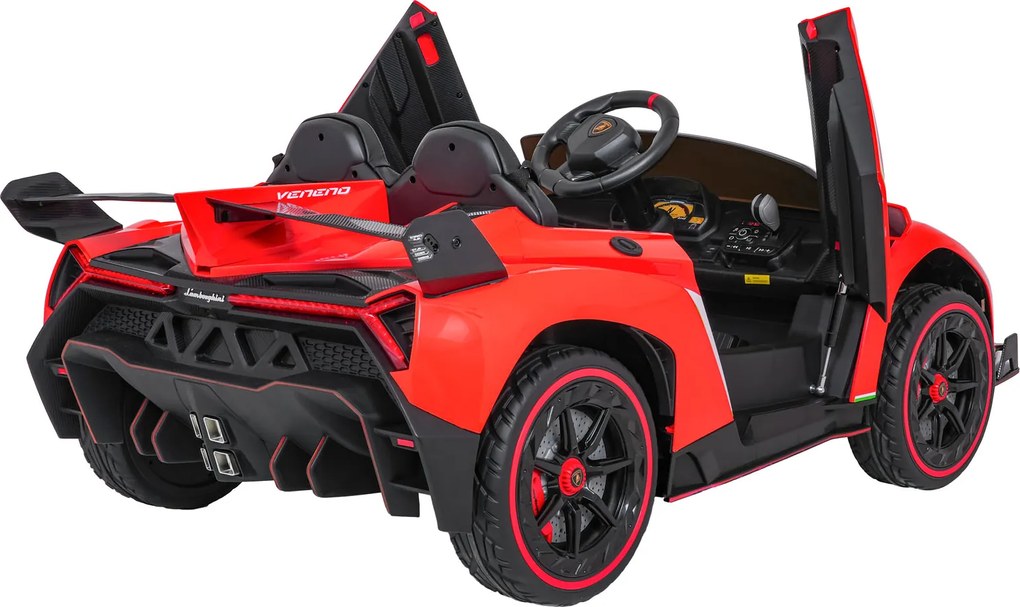 Ramiz Lamborghini Veneno Červené vozidlo