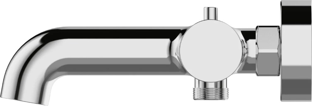 Invena Termora, termostatická vaňová batéria, chrómová, INV-BT-W1-001-V