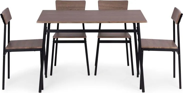 Sada nábytku do jedálne, kuchyne, stôl, 4 stoličky MALMO