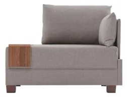 Rohové kreslo TULA béžové pravé