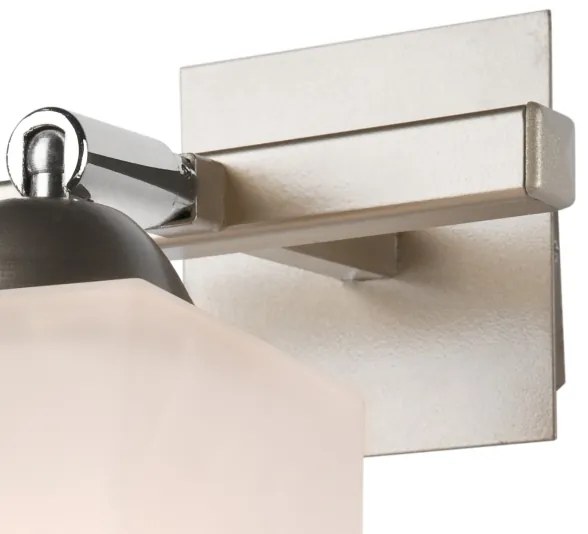 Nástenné svietidlo KLARA 1xE14/40W/230V matný chróm