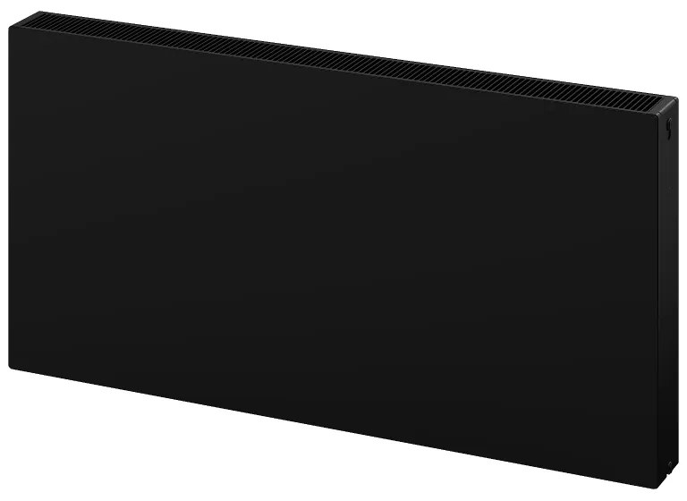 Mexen, Mexen Flat CF22 panelový radiátor 600 x 700 mm, bočné pripojenie, 1108 W, čierny - W422F-060-070-70