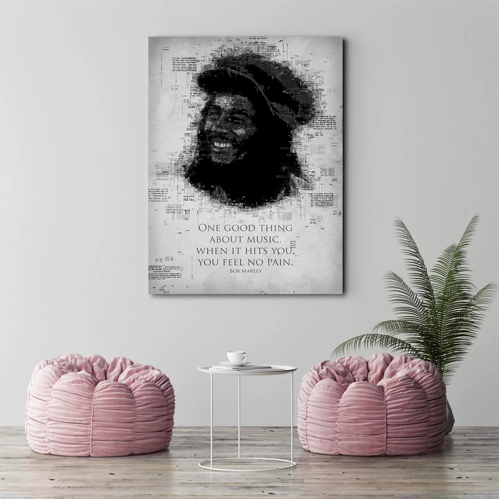 Gario Obraz na plátne Spevák Bob Marley - Gab Fernando Rozmery: 40 x 60 cm