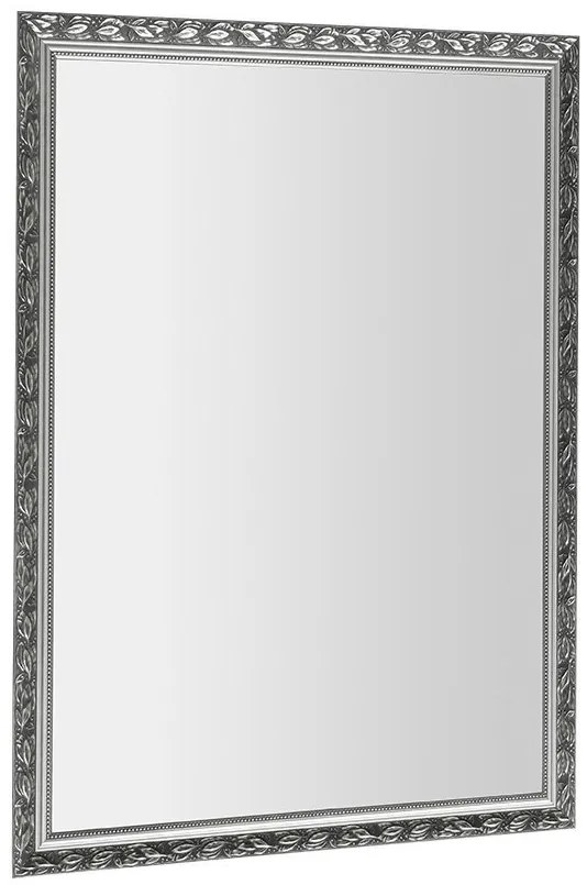 Sapho, MELISSA (DAHLIA) zrkadlo v drevenom ráme 672x872mm, strieborná, NL495
