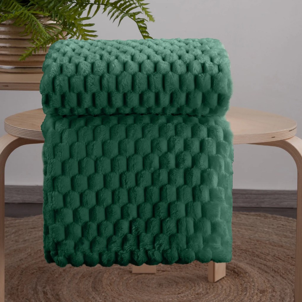 Dekorstudio Deka CINDY6 v zelenej farbe Rozmer deky: 170x210cm