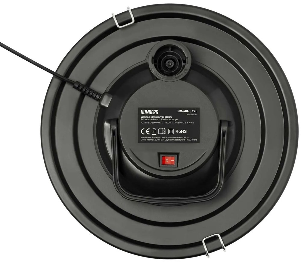 Humberg Vysávač popola z krbu 15L 1200W HM-404