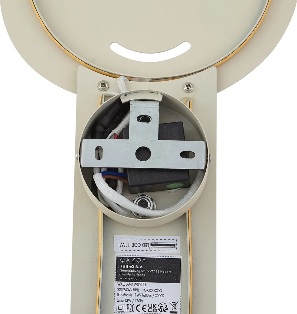 Detské nástenné svietidlo béžové vrátane LED 3-stupňové stmievateľné - Gigi the Giraffe