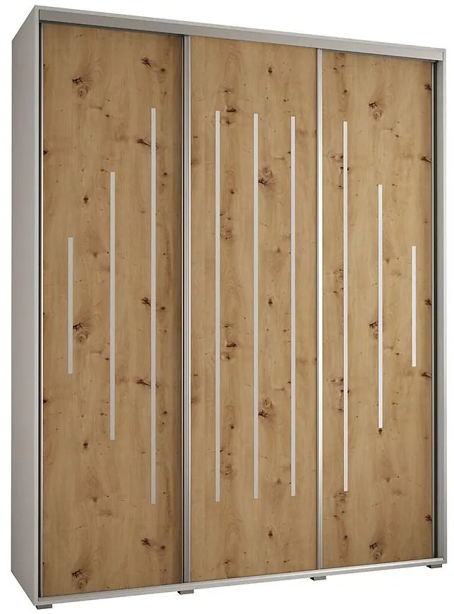 Skriňa 45 Canaris 12 200 biela/artisan/silver