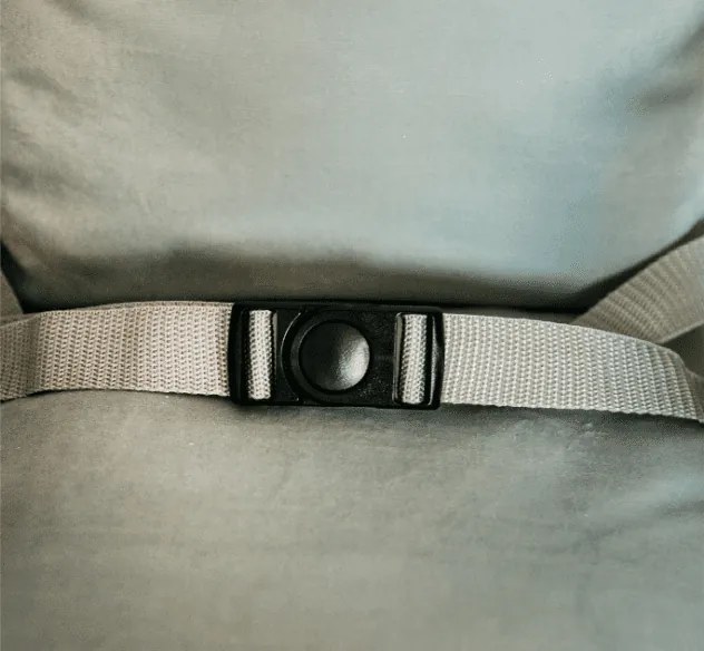 Hojdačka pre deti králik/sivá