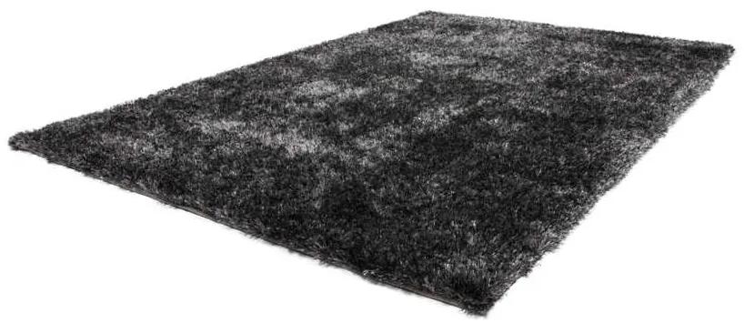 Lalee Kusový koberec Twist 600 Anthracite Rozmer koberca: 80 x 150 cm