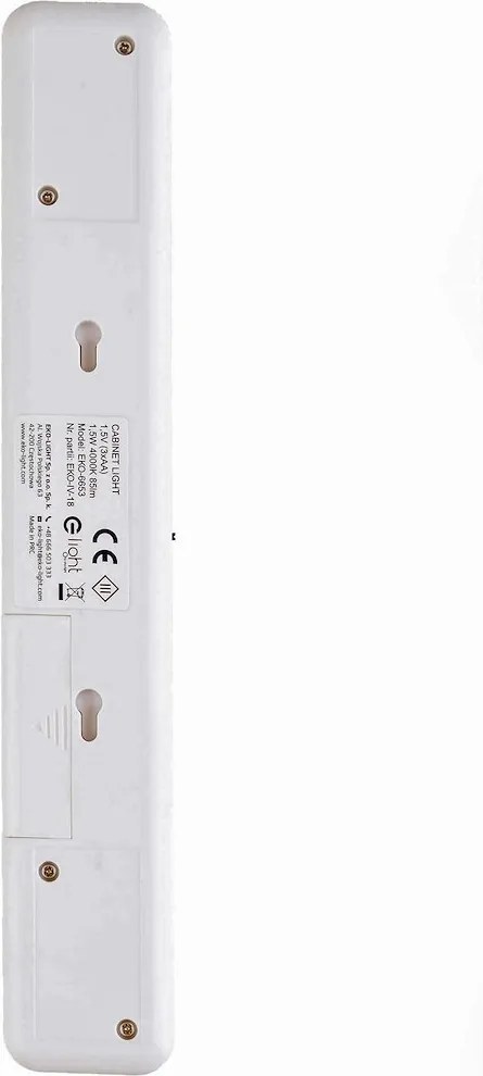 LED svietidlo, 1x LED 1,5w 4000k, w, vypínač