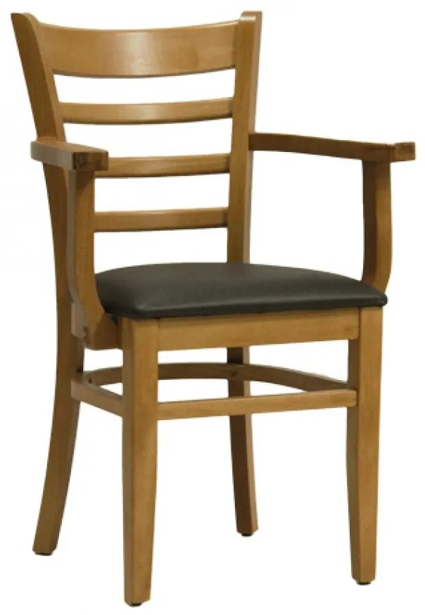 DUBLINO XTON 03 P DREVENÁ STOLIČKA S PODSEDÁKOM XTON 03 P