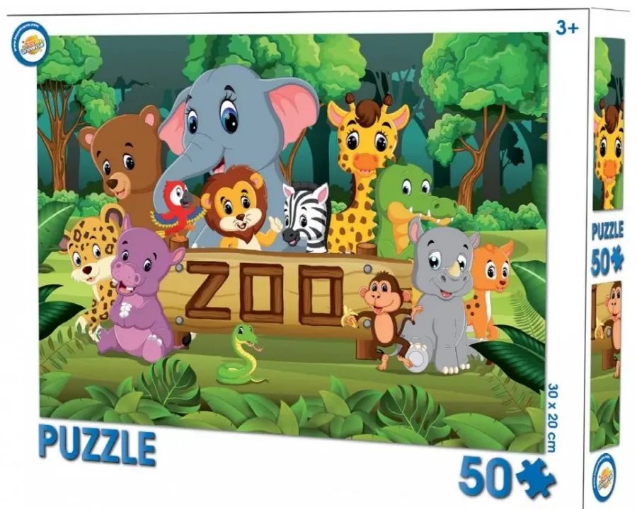 Puzzle ZOO - 50 dielikov