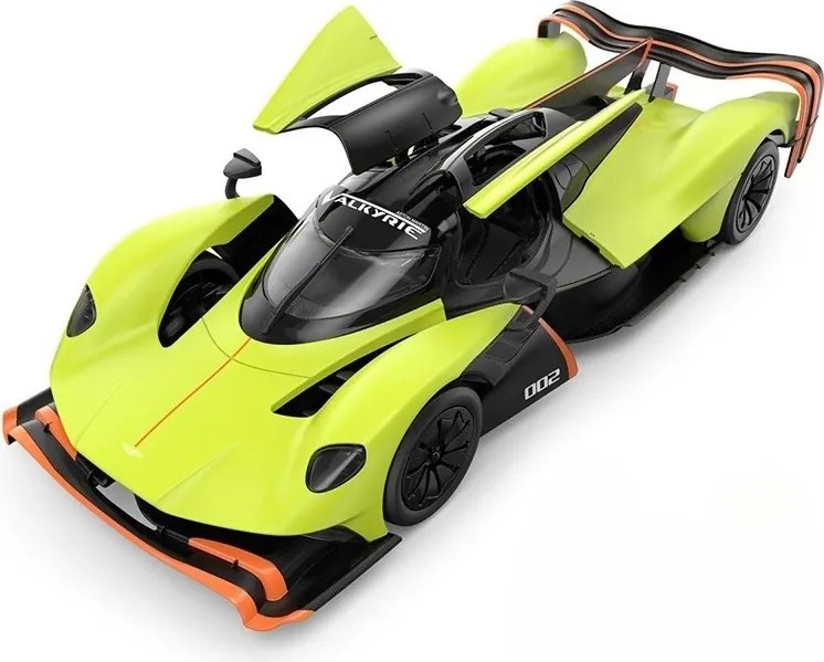 Diaľkovo ovládané auto Aston Martin Valkyrie AMR Pro R/C 1:14 zelené Rastar