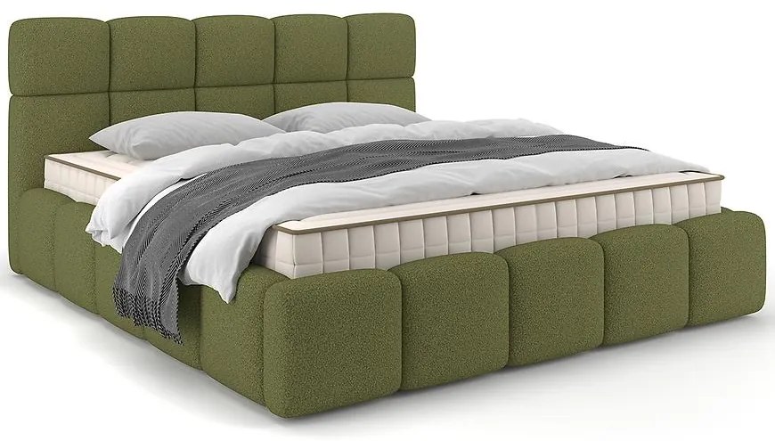 Posteľ Fluffy 120/200 Quelle 38 zelená
