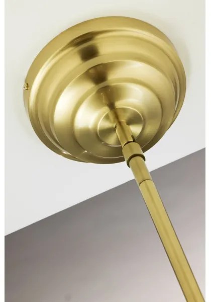 Jupiter 2074 - Luster na tyči PLATINO 3xE27/15W/230V zelená/zlatá