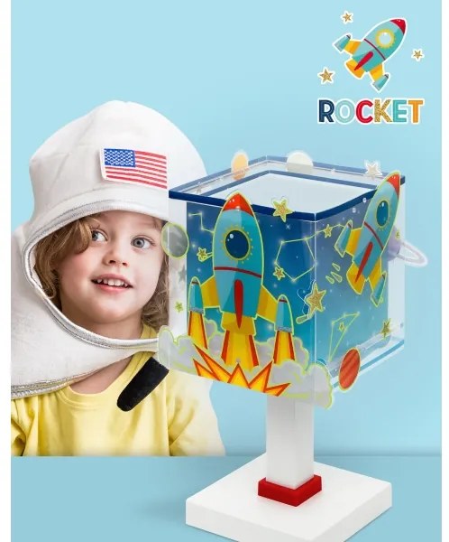 Dalber 63351N - LED Detská lampička ROCKET 1xG4/4W/230V pestrofarebná