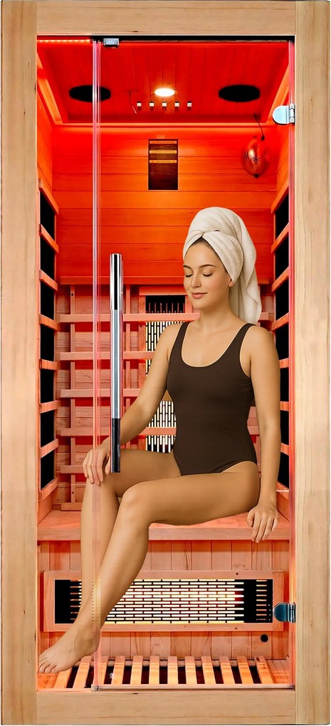 Suchá domáca sauna Infrared GN-EA1R 90x90x200 cm