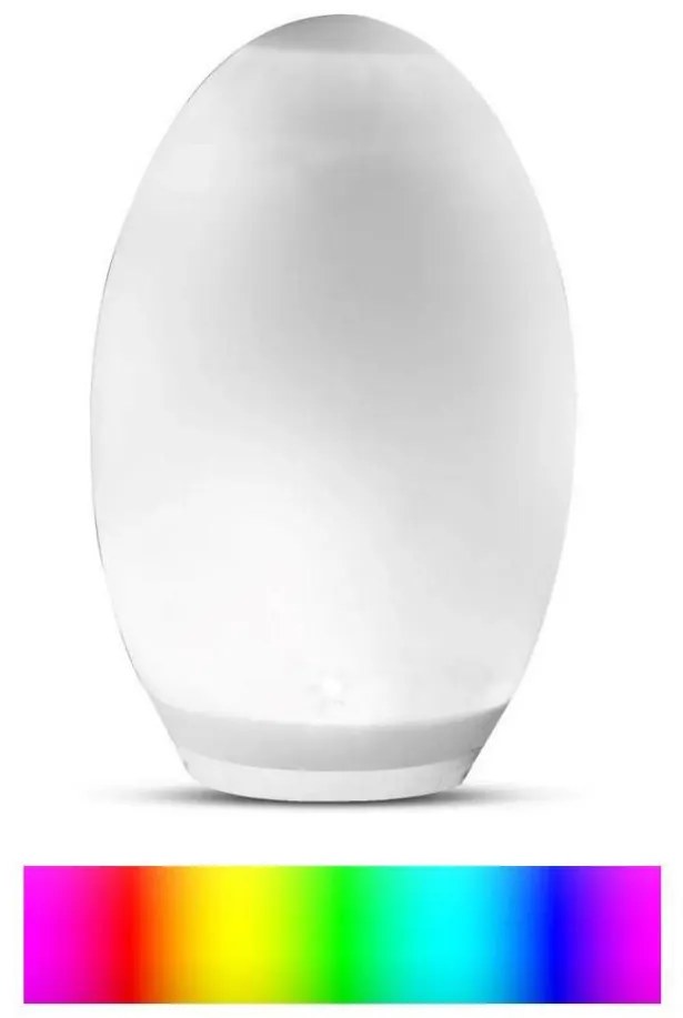 LED RGB Dekoračná solárna lampa 0,2W/1xAA IP44 500 mAh