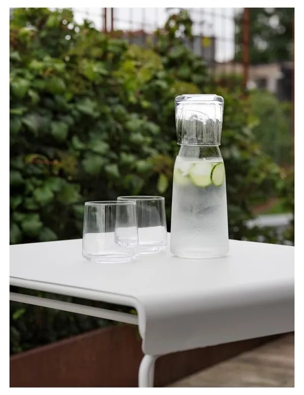 Biely kovový jedálenský stôl 58x75 cm A-Café – Zone