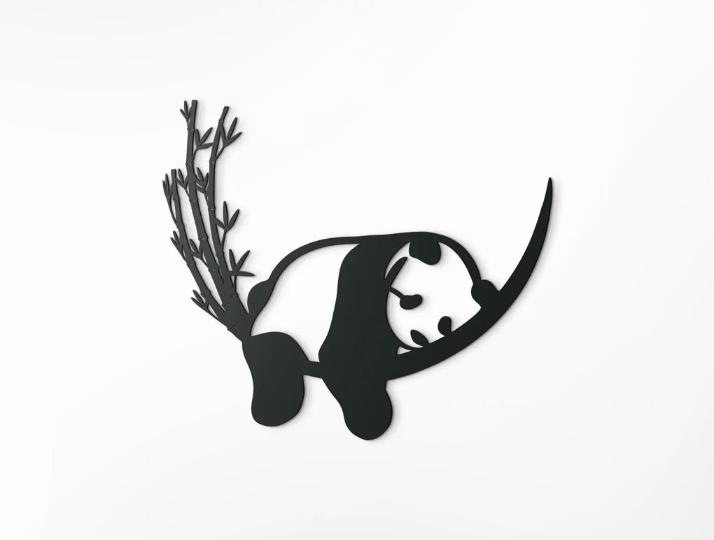 drevko Detská nálepka na stenu Driemajúca panda