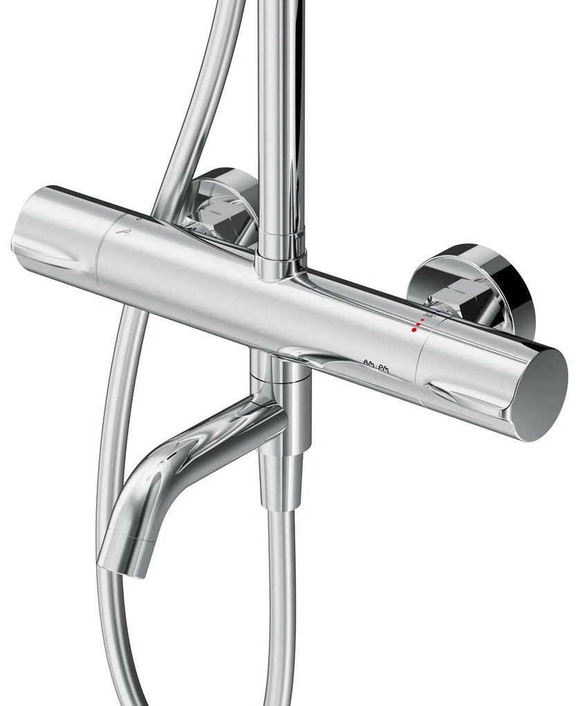 Sprchový systém AM.PM Spike F07PA500 chróm