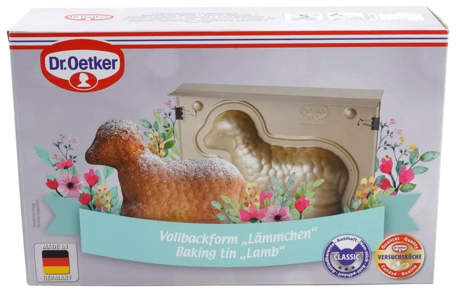 Oceľová forma na pečenie Dr. Oetker Easter Lamb, 700 ml