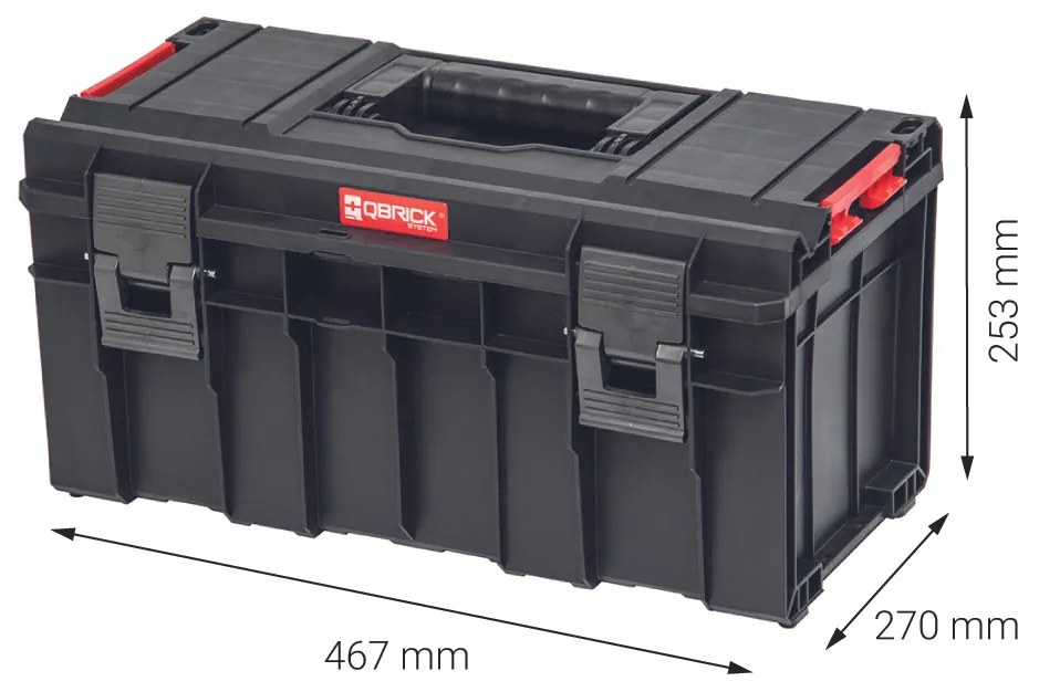 Kufrík na náradie Qbrick System PRO 500 Basic