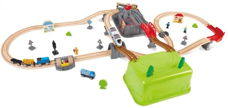 Vláčikodráha s hracím boxom